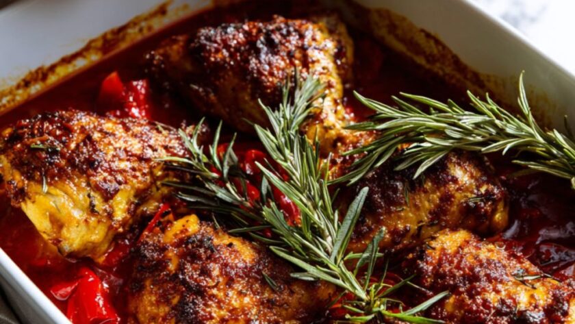 Martha Stewart Brick Chicken Vinegar Peppers Recipe