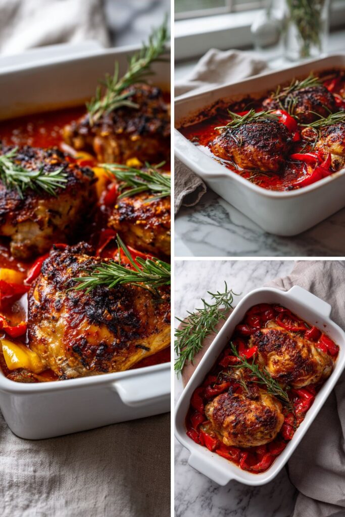 Martha Stewart Brick Chicken Vinegar Peppers Recipe