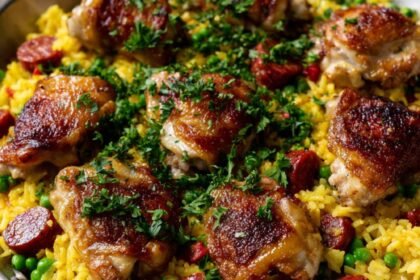 Martha Stewart Chicken And Chorizo Paella Recipe