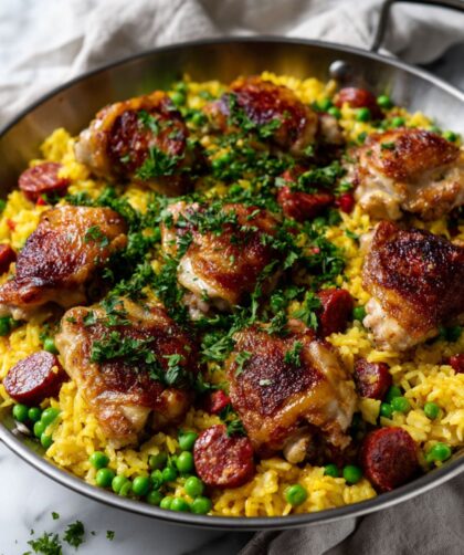 Martha Stewart Chicken And Chorizo Paella Recipe