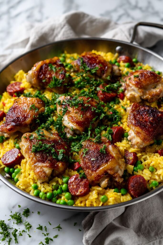 Martha Stewart Chicken And Chorizo Paella Recipe