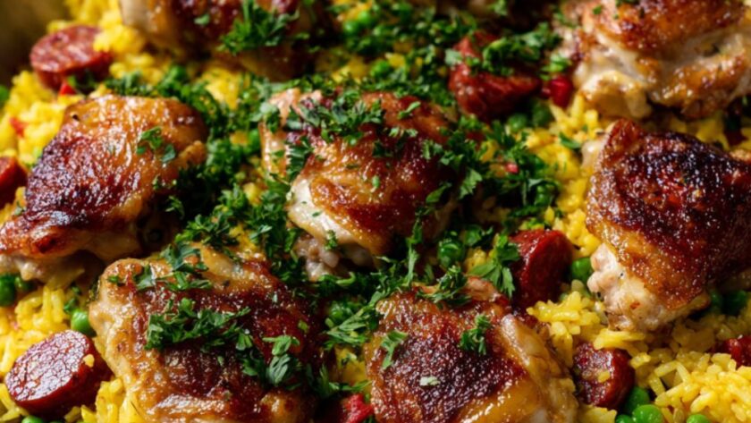 Martha Stewart Chicken And Chorizo Paella Recipe
