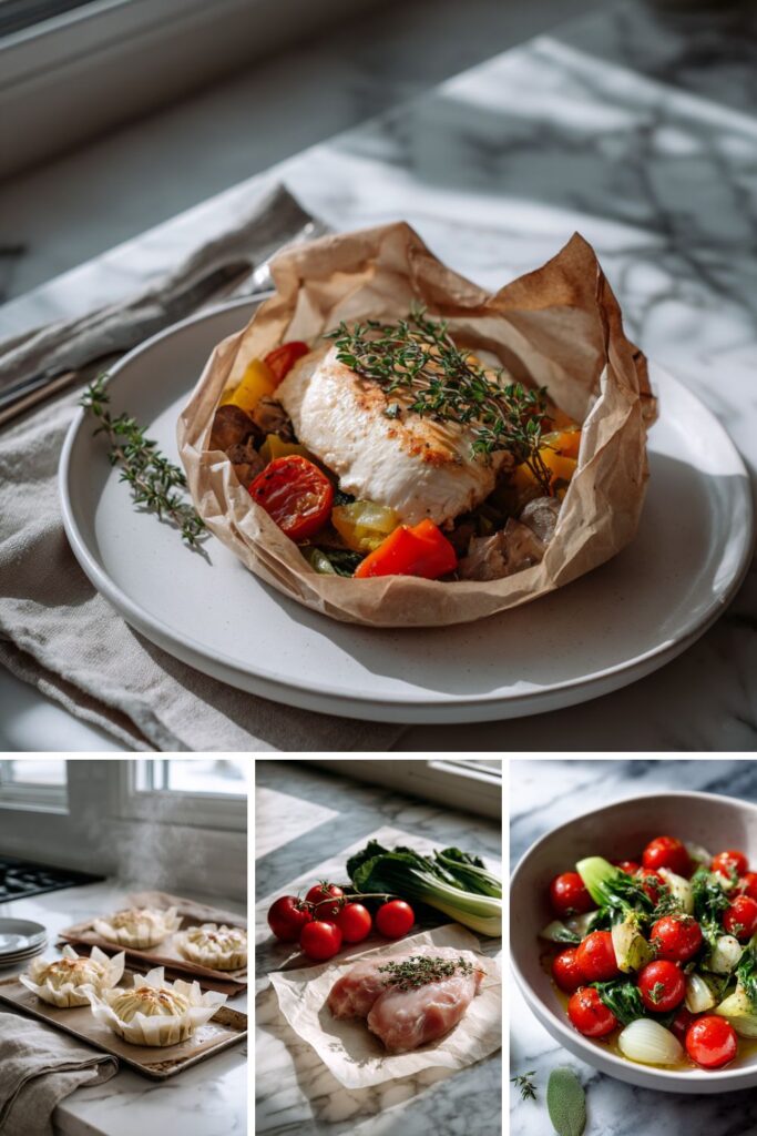 Martha Stewart Chicken And Vegetables Parchment Recipe
