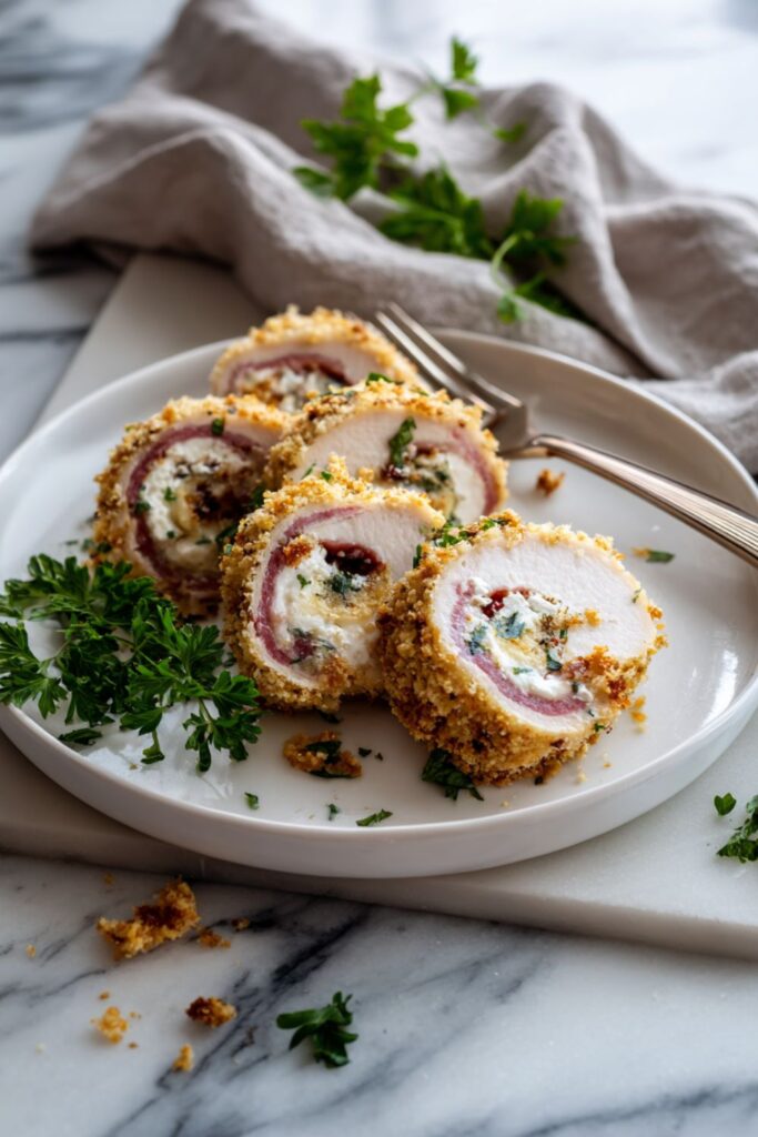 Martha Stewart Chicken Cordon Bleu Roll Ups Recipe