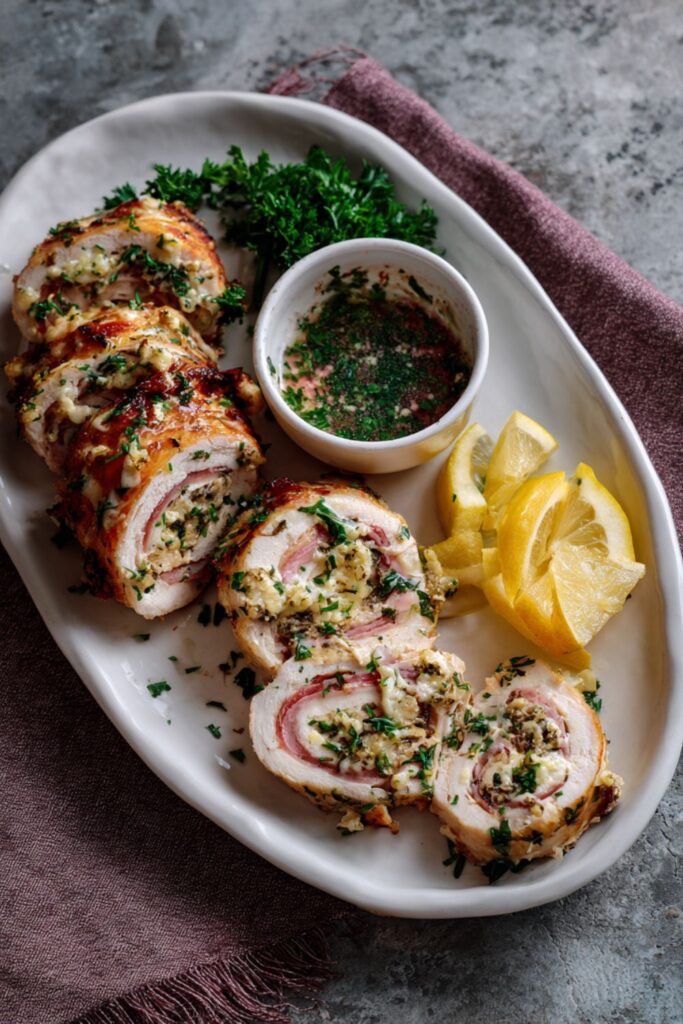 Martha Stewart Chicken Cordon Bleu Roll Ups Recipe