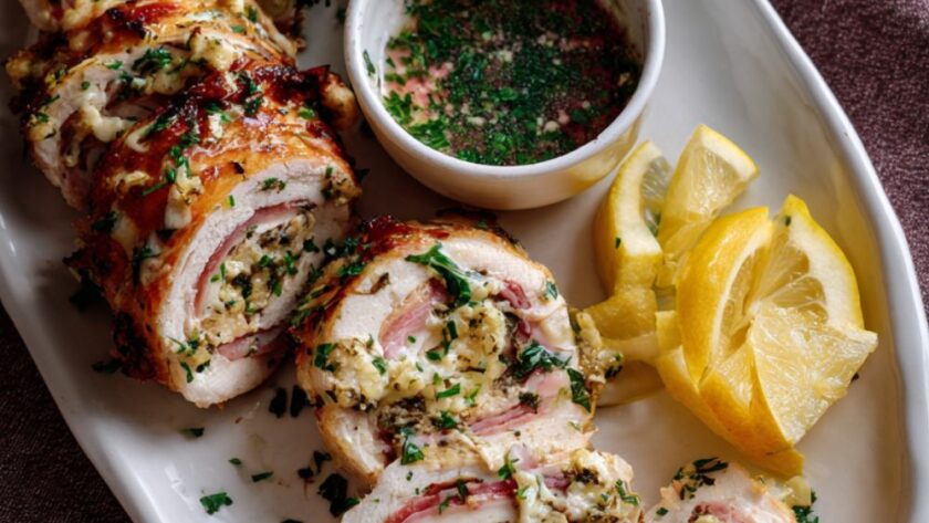 Martha Stewart Chicken Cordon Bleu Roll Ups Recipe
