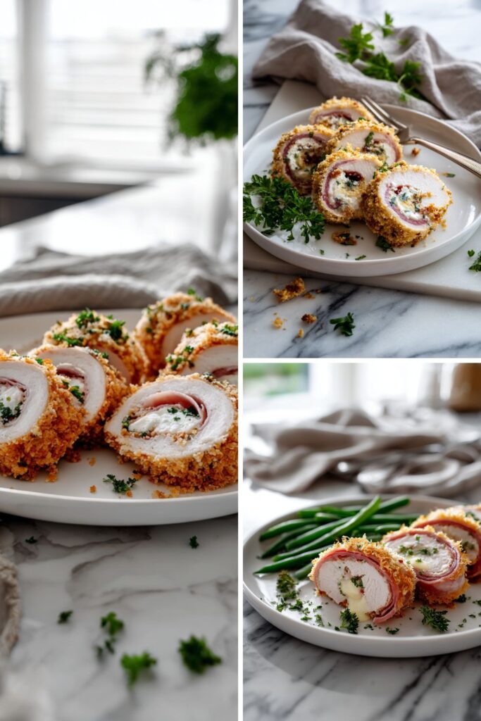Martha Stewart Chicken Cordon Bleu Roll Ups Recipe