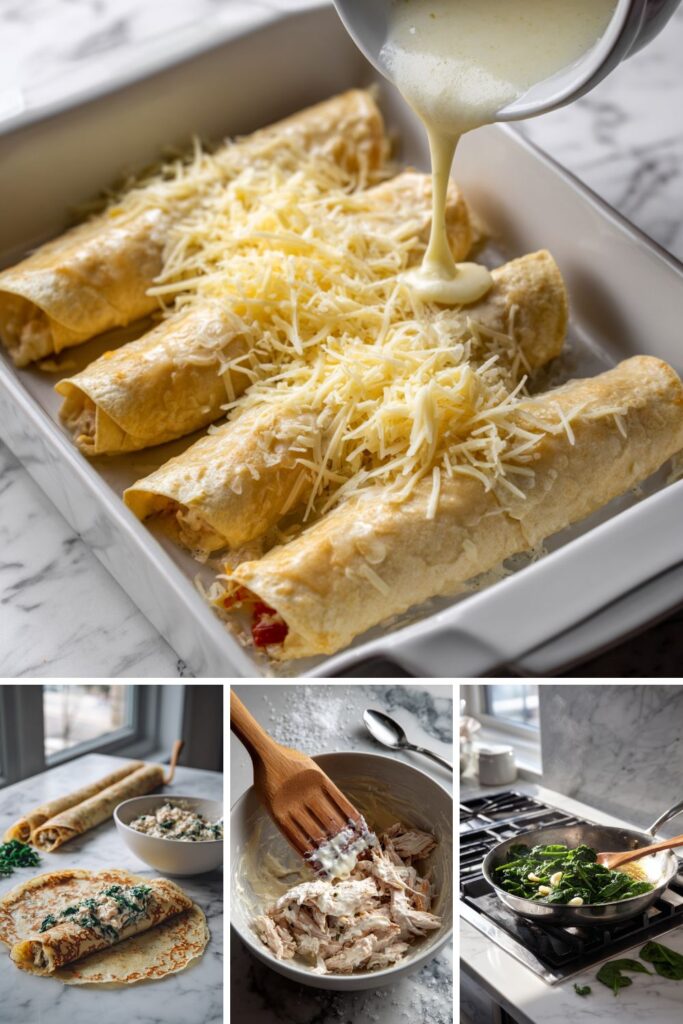 Martha Stewart Chicken Crepe Recipe