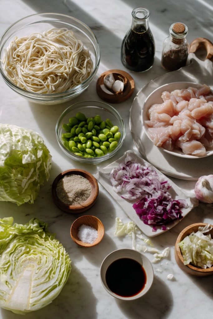 Martha Stewart Chicken Edamame And Noodle Stir Fry Recipe
