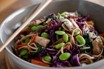 Martha Stewart Chicken Edamame And Noodle Stir Fry Recipe