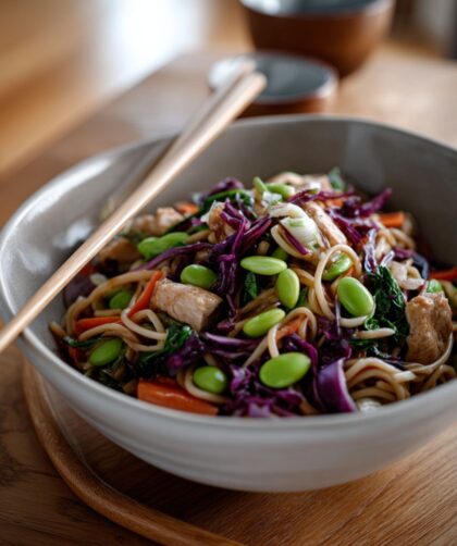 Martha Stewart Chicken Edamame And Noodle Stir Fry Recipe