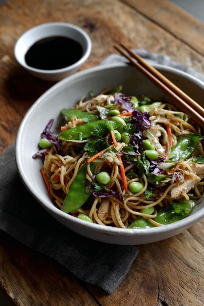 Martha Stewart Chicken Edamame And Noodle Stir Fry Recipe