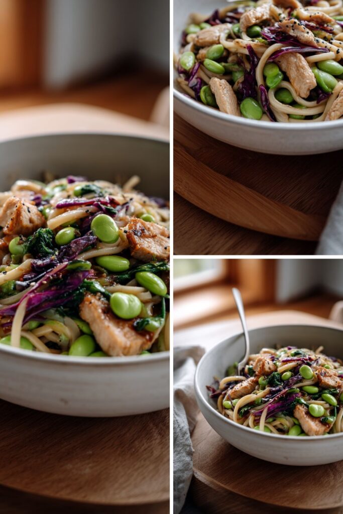 Martha Stewart Chicken Edamame And Noodle Stir Fry Recipe