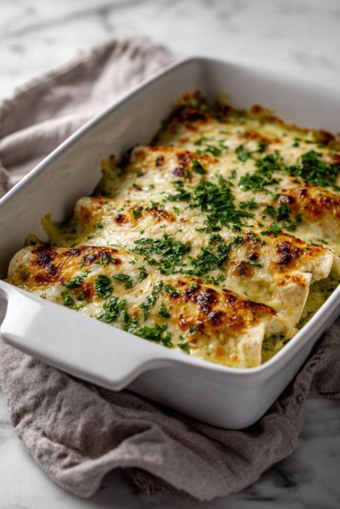 Martha Stewart Chicken Enchiladas With Creamy Green Sauce Recipe