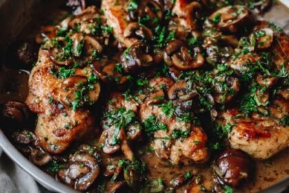 Martha Stewart Chicken Mushrooms Recipe