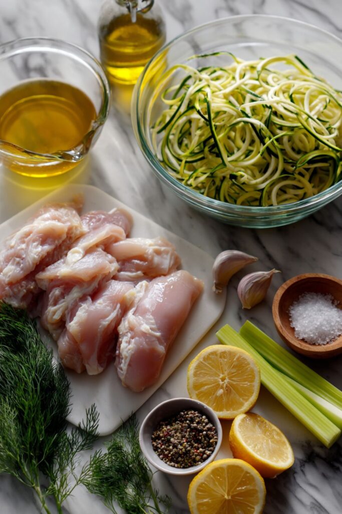Martha Stewart Chicken Zoodle Soup Recipe