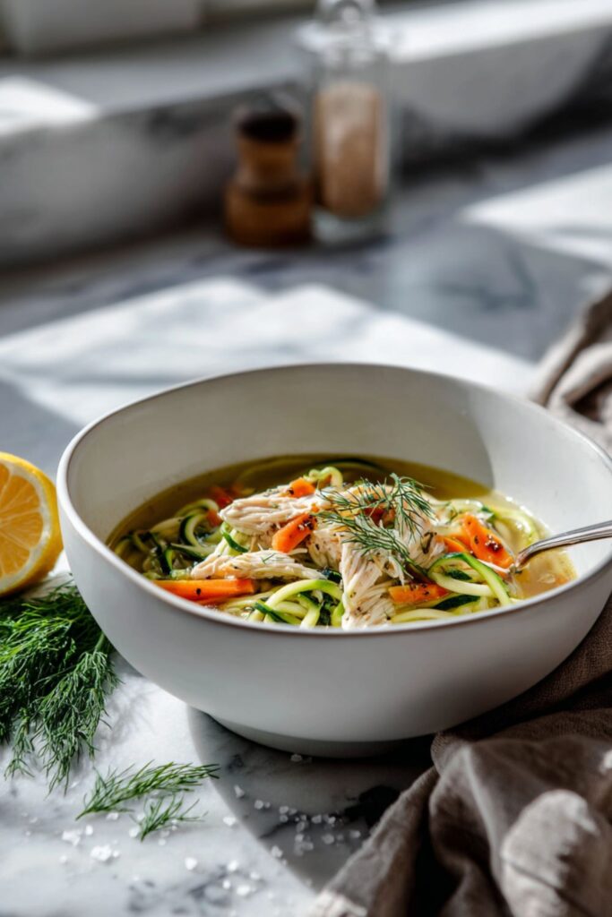 Martha Stewart Chicken Zoodle Soup Recipe