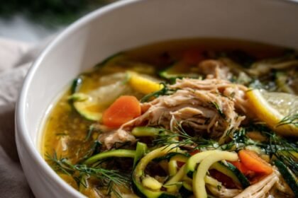 Martha Stewart Chicken Zoodle Soup Recipe