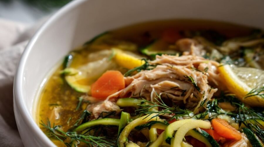Martha Stewart Chicken Zoodle Soup Recipe