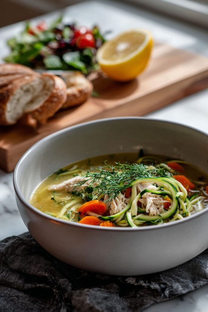 Martha Stewart Chicken Zoodle Soup Recipe