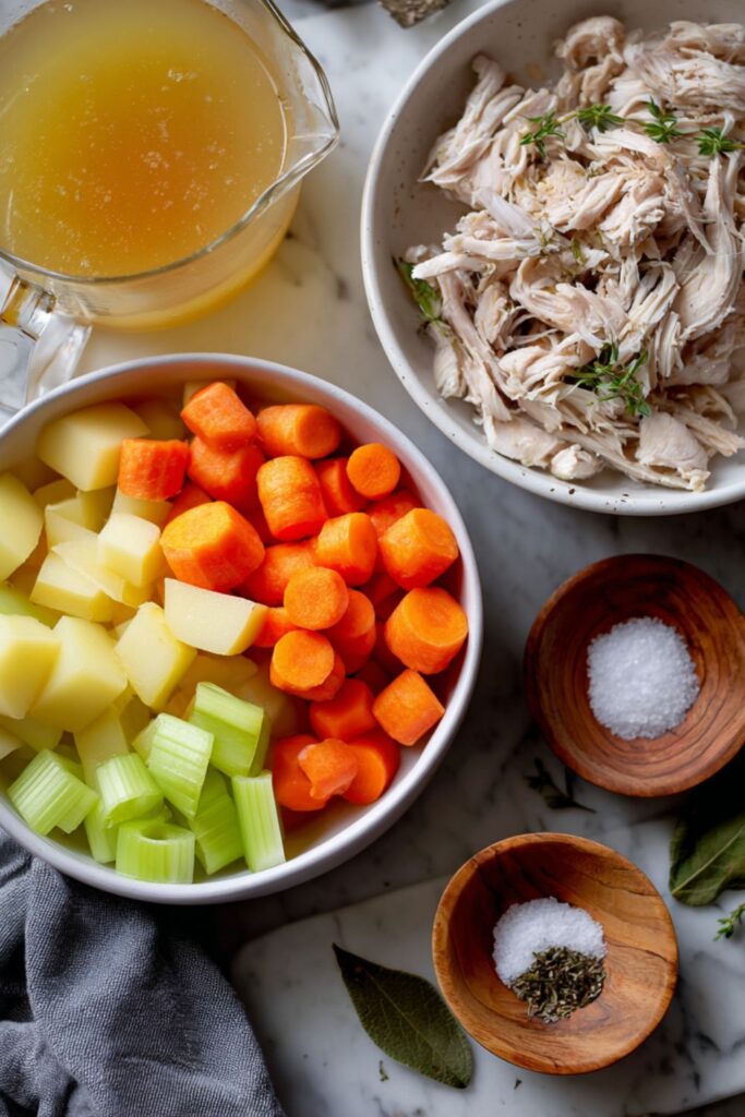 Martha Stewart Classic Chicken Vegetable Soup Recipe