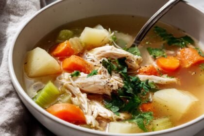 Martha Stewart Classic Chicken Vegetable Soup Recipe