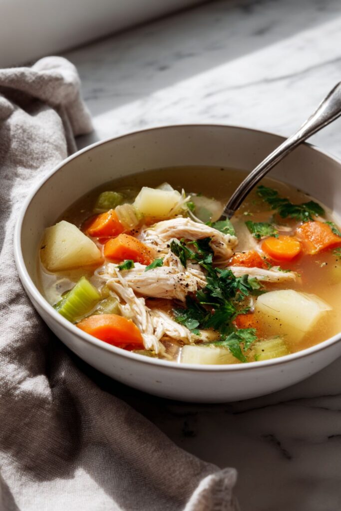 Martha Stewart Classic Chicken Vegetable Soup Recipe