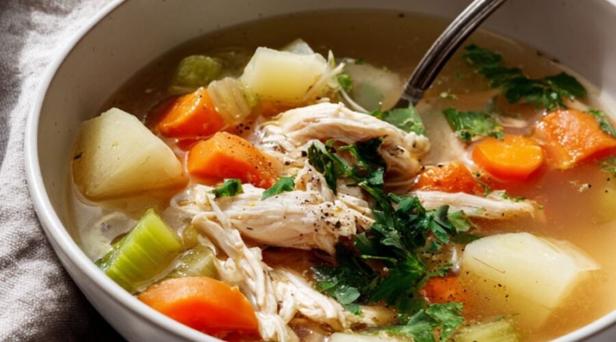Martha Stewart Classic Chicken Vegetable Soup Recipe