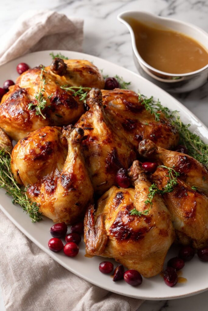 Martha Stewart Cornish Hens Cranberry Sage Stuffing Gravy Recipe