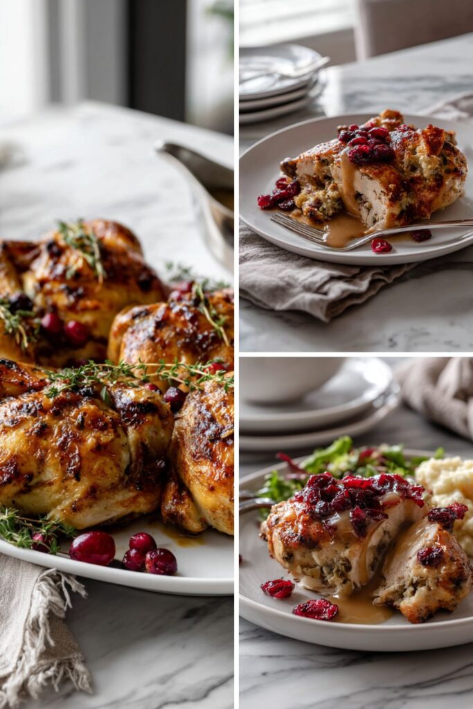 Martha Stewart Cornish Hens Cranberry Sage Stuffing Gravy Recipe