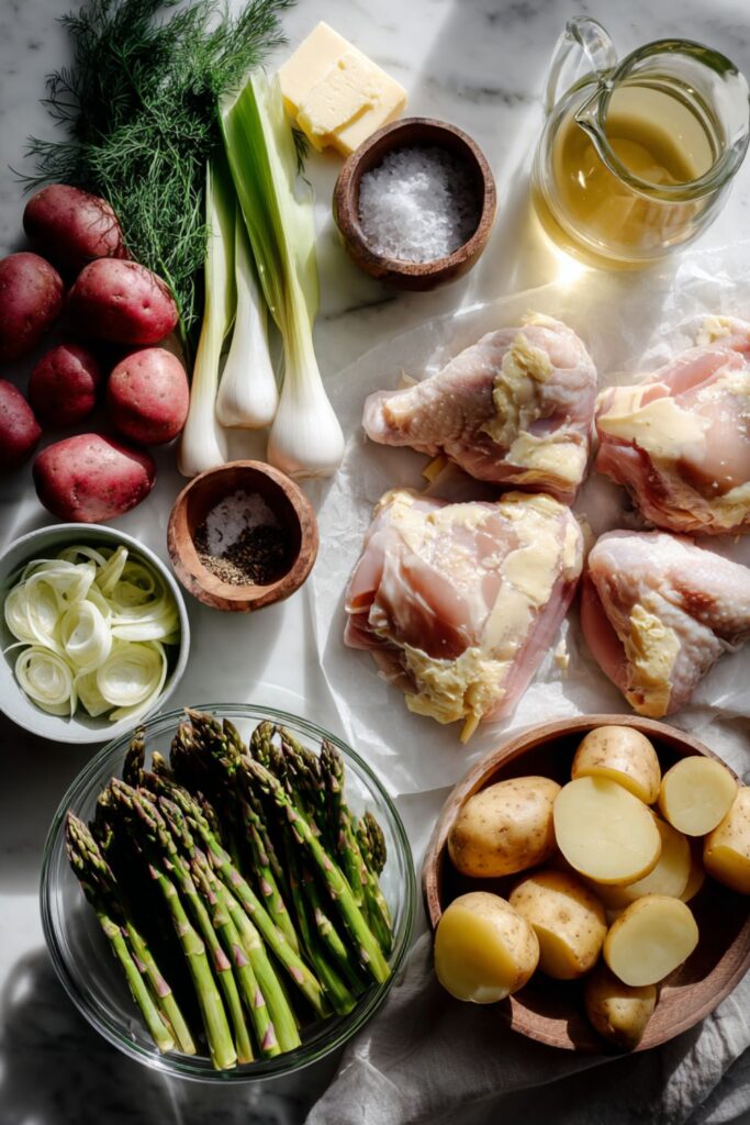 Martha Stewart Creamy Asparagus Chicken Recipe