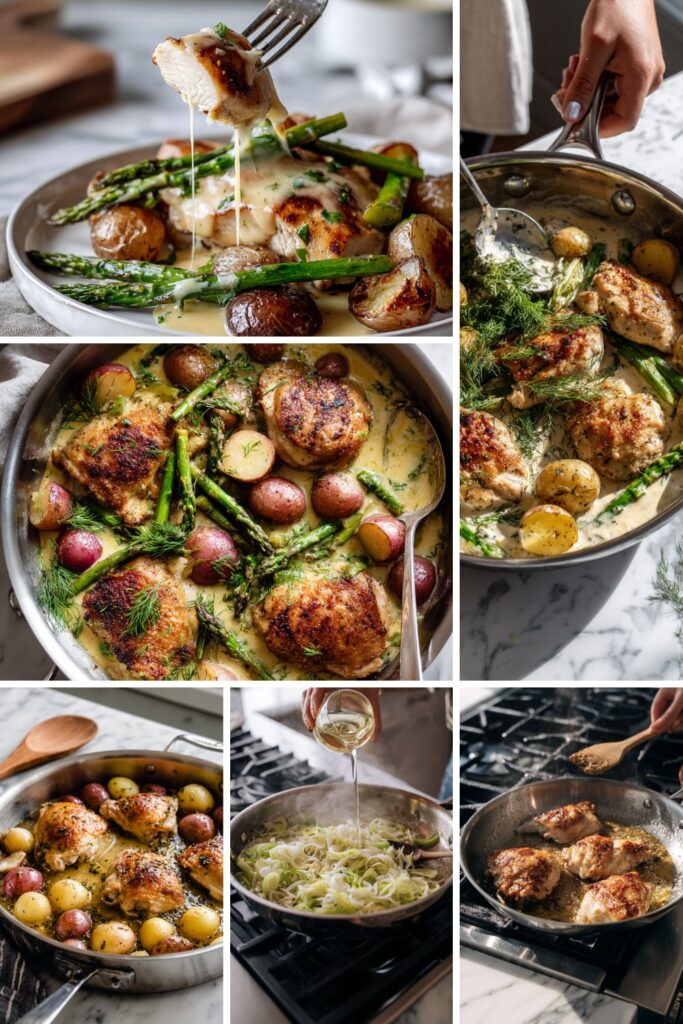 Martha Stewart Creamy Chicken And Mushrooms Egg Noodles Recipe