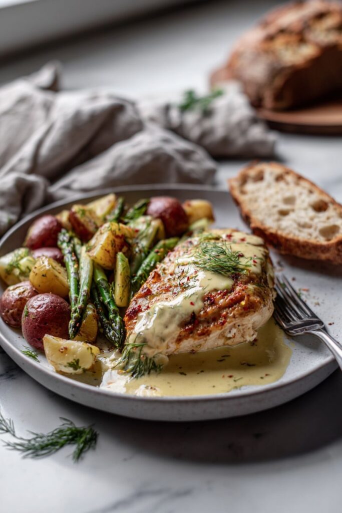 Martha Stewart Creamy Chicken And Mushrooms Egg Noodles Recipe
