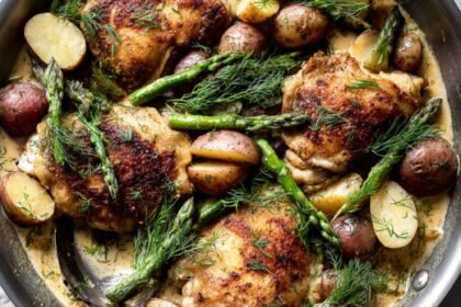Martha Stewart Creamy Asparagus Chicken Recipe