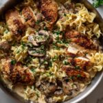 Martha Stewart Creamy Chicken And Mushrooms Egg Noodles Recipe