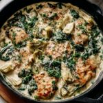 Martha Stewart Creamy Lemon Chicken Spinach And Artichokes Recipe