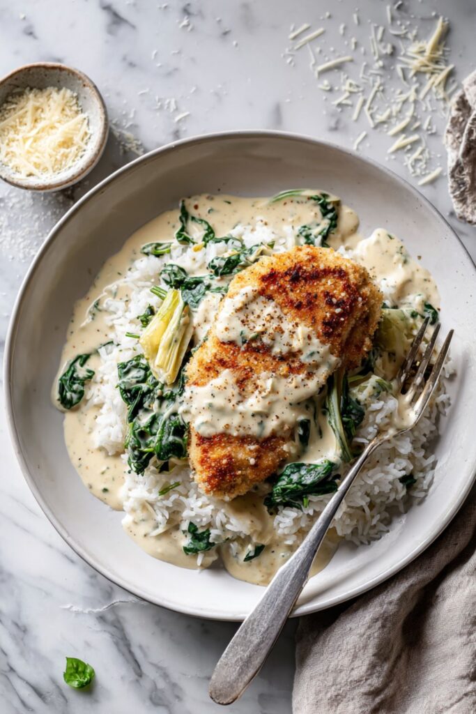 Martha Stewart Creamy Lemon Chicken Spinach And Artichokes Recipe
