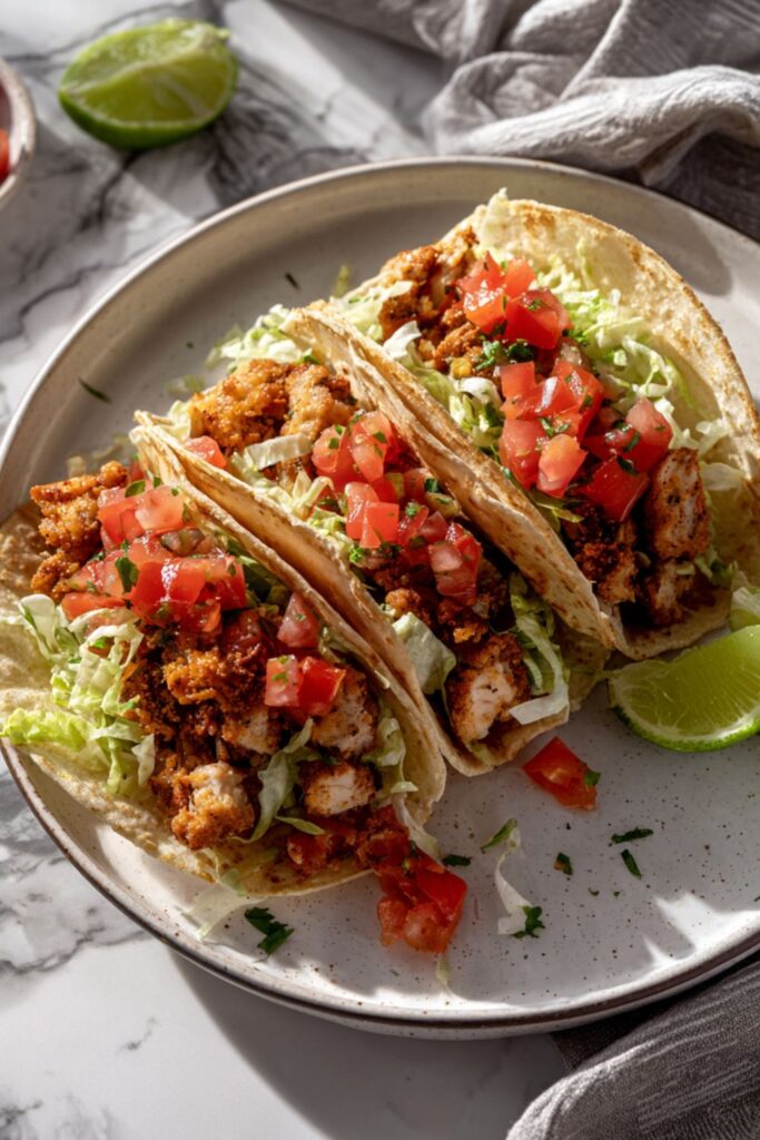 Martha Stewart Crispy Chicken Tacos Recipe
