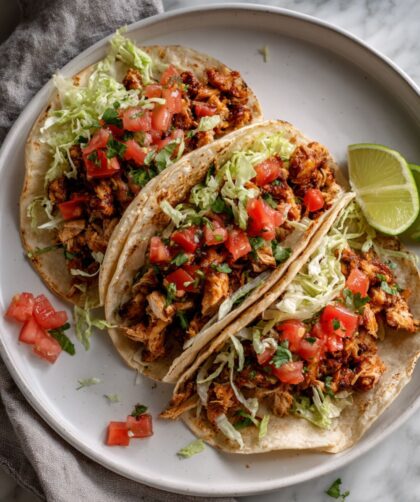 Martha Stewart Crispy Chicken Tacos Recipe