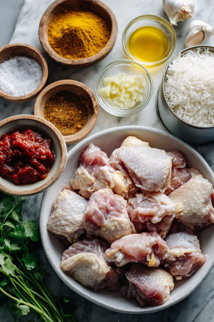 Martha Stewart Curried Chicken Coconut Rice Recipe