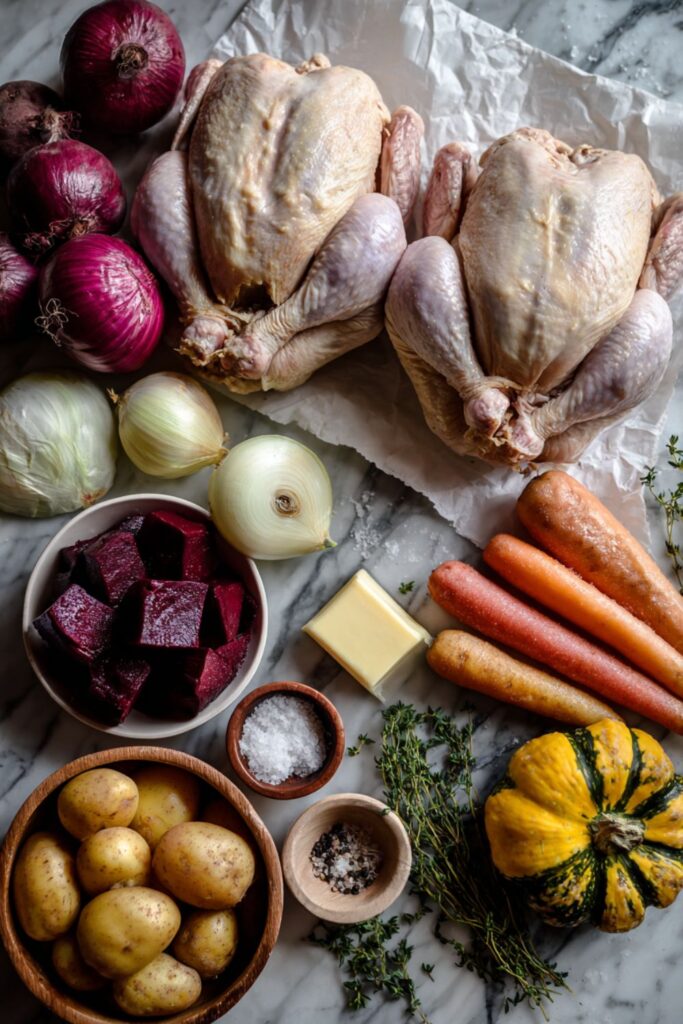 Martha Stewart Double Roast Chicken Recipe