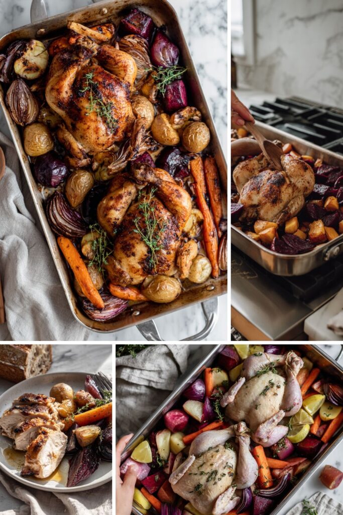 Martha Stewart Double Roast Chicken Recipe
