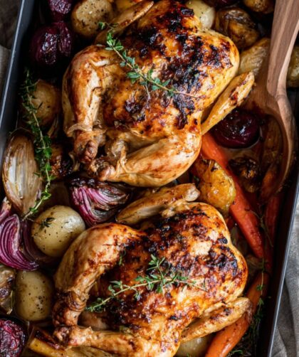 Martha Stewart Double Roast Chicken Recipe