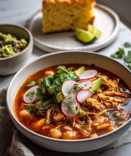 Martha Stewart Easy Chicken Posole Recipe