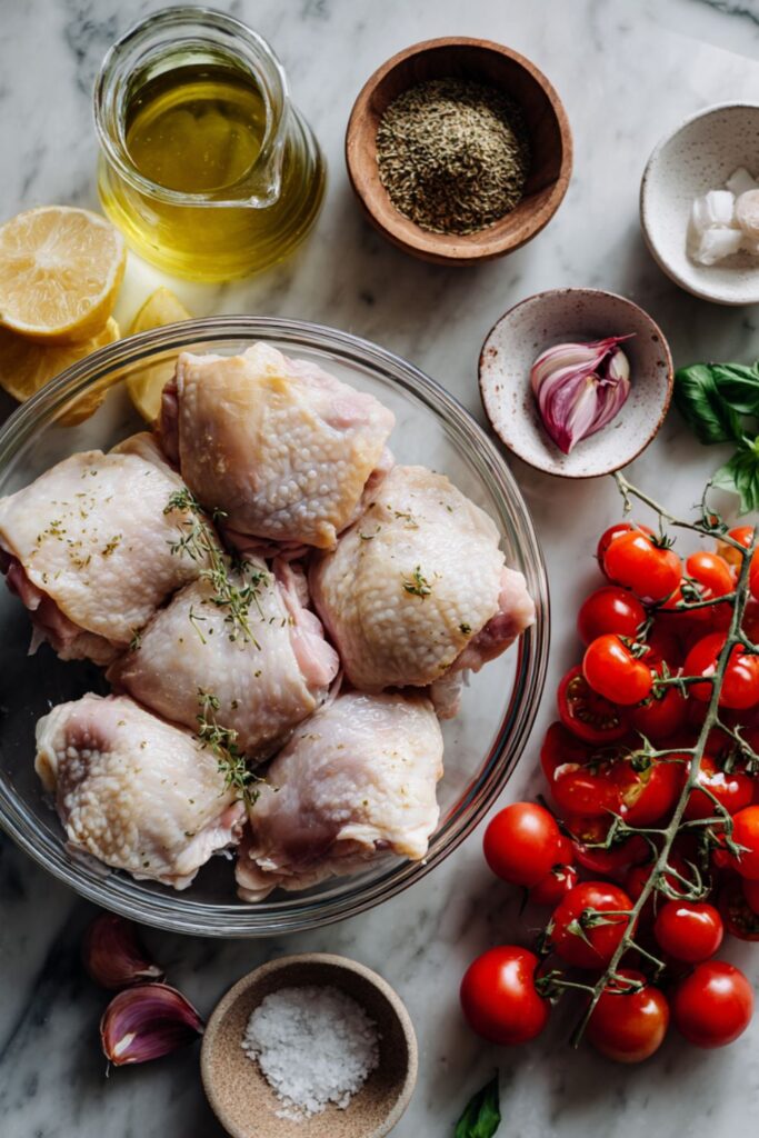 Martha Stewart Easy Chicken Thighs Cherry Tomatoes And Pernod Recipe