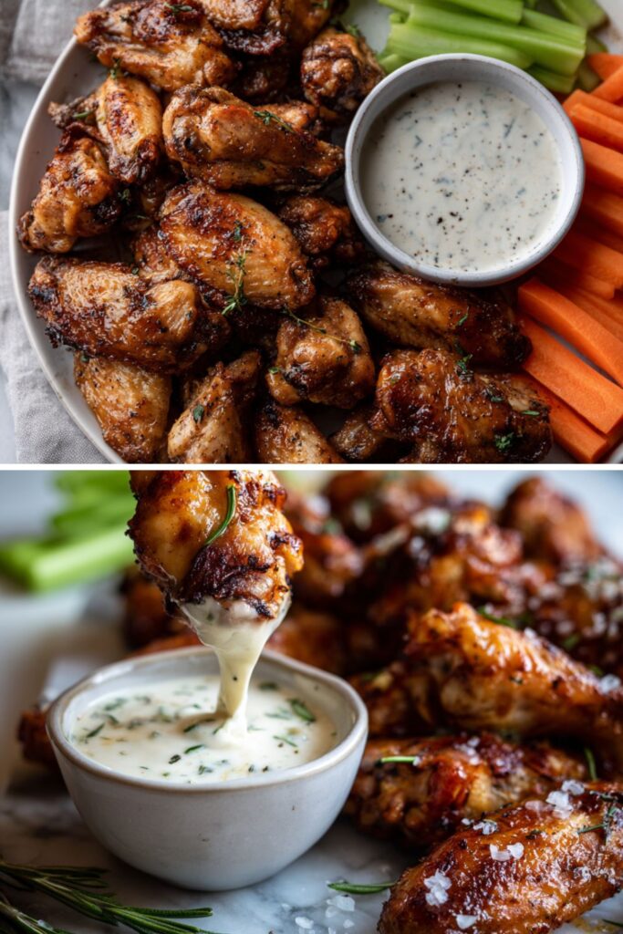 Martha Stewart Emerils Oven Roasted Chicken Wings Recipe