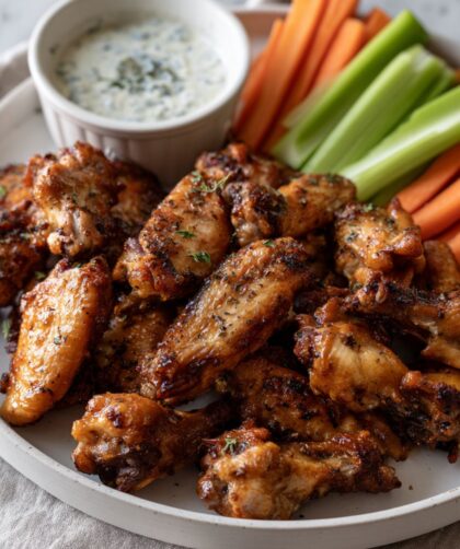 Martha Stewart Emerils Oven Roasted Chicken Wings Recipe