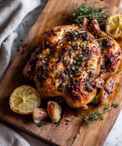 Martha Stewart Flat Roast Chicken Recipe