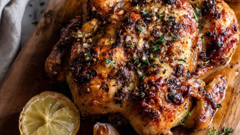 Martha Stewart Flat Roast Chicken Recipe