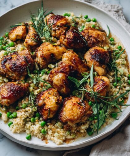 Martha Stewart Garlic Chicken Barley Recipe